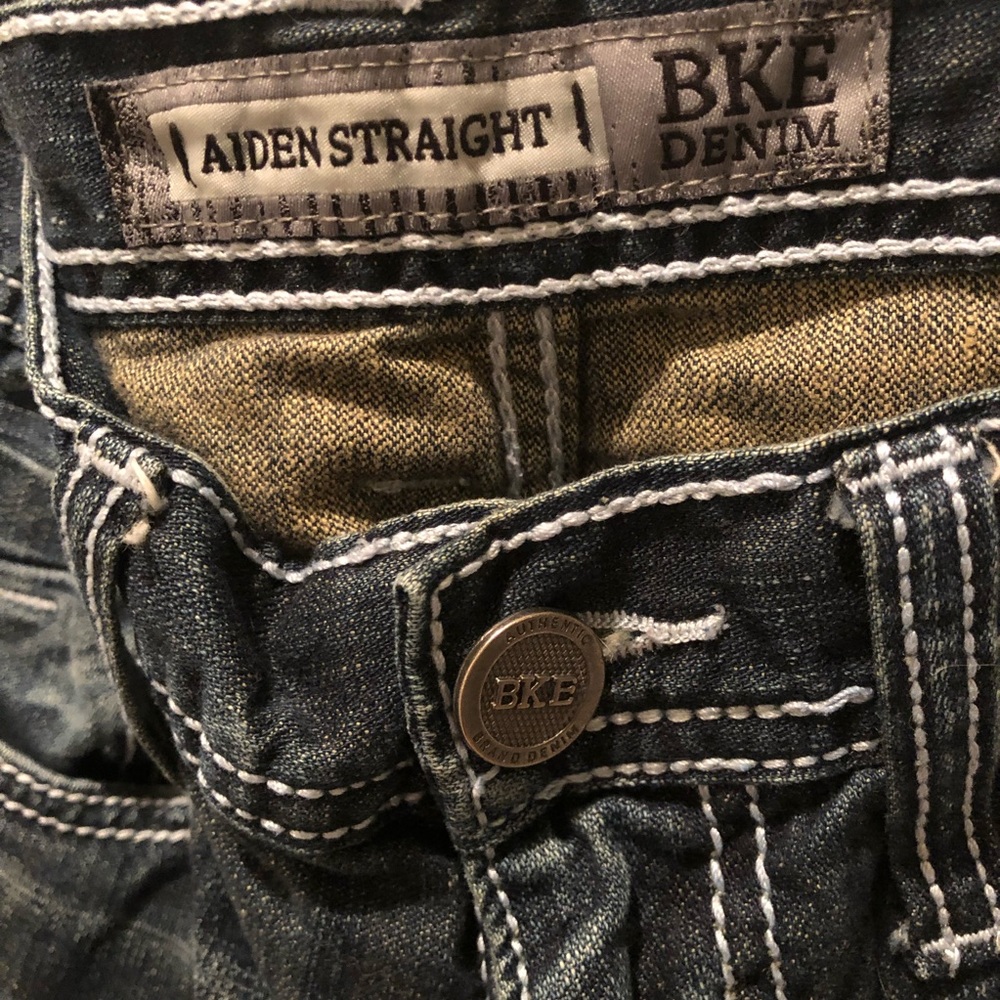 BKE Aiden Straight Mens Jeans 30R